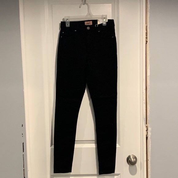 ONLY- Black, Jeans, Skinny- 33”/34”NEW - Picture 3 of 15